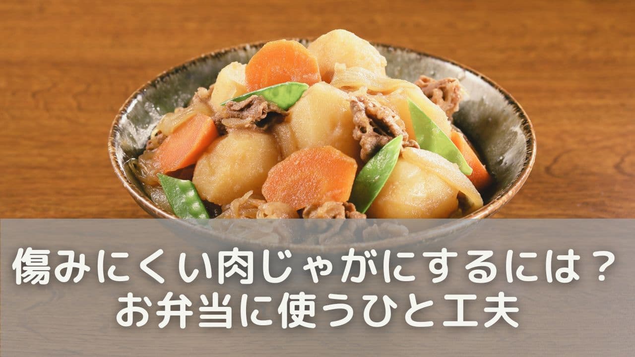 傷みにくい肉じゃがにするには？お弁当に使うひと工夫
